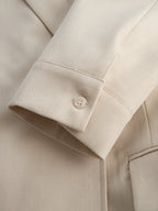 Tailored Blazer-Inspired Mini Dress With Belted Waist