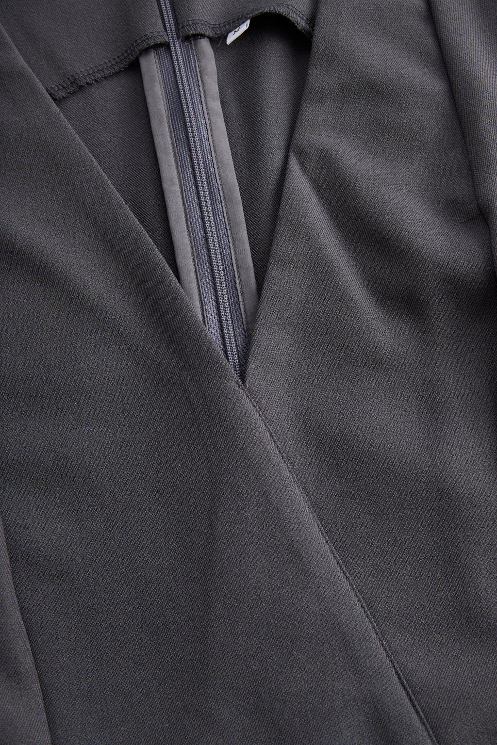 Sophisticated Sleeveless Peplum Jumpsuit In Charcoal Gray