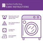 Hippie Van Quilted Duffle Bag