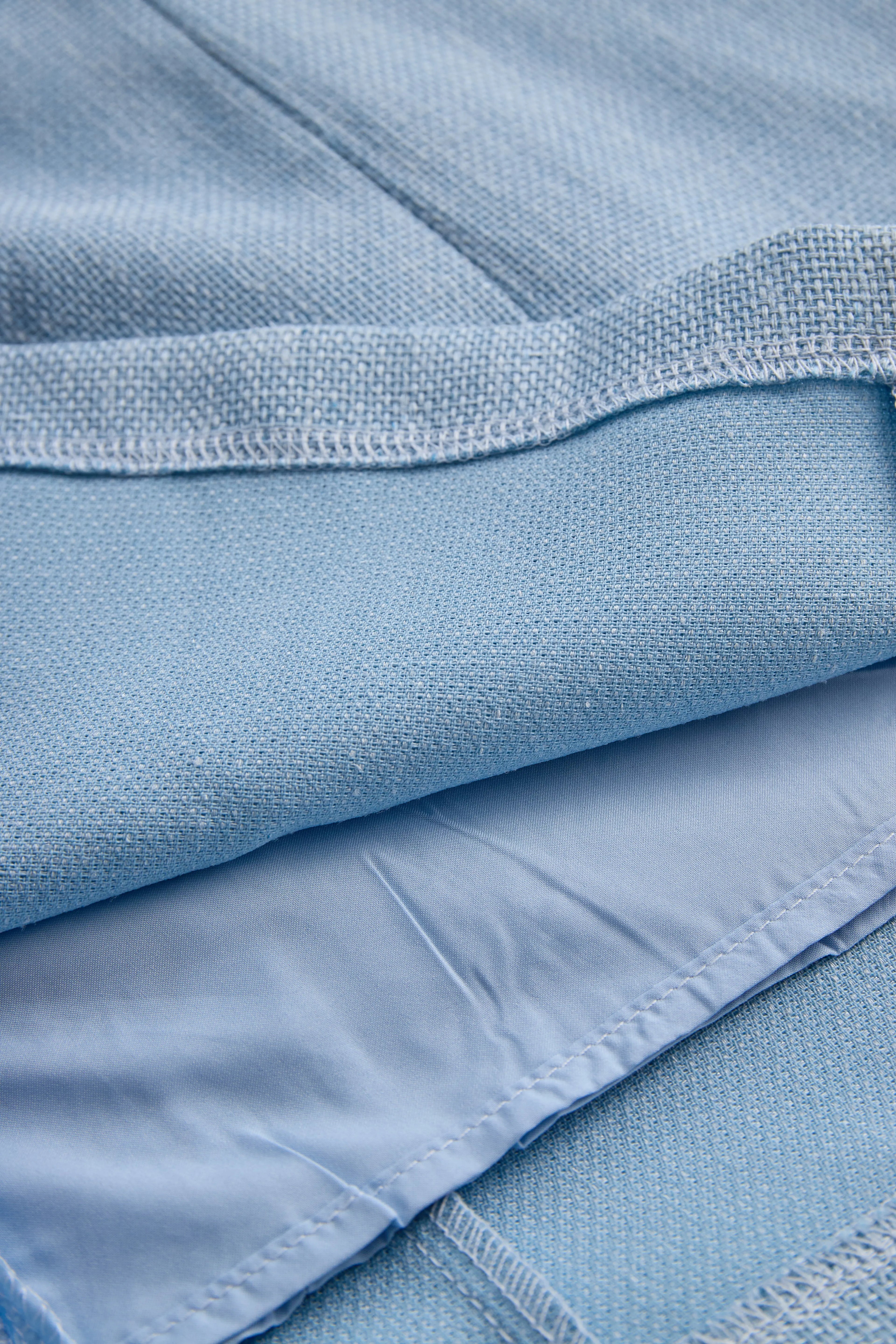 Sophisticated Sky Blue Blazer Dress